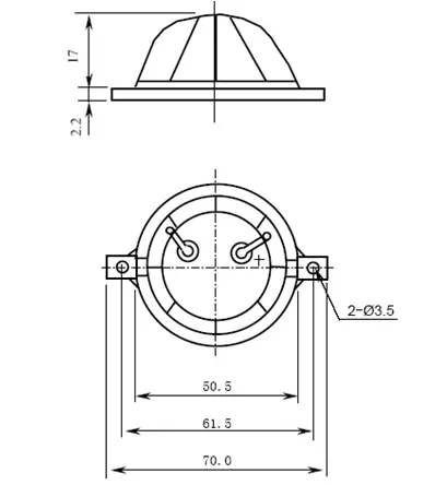 Speaker FB5120 Dimensions