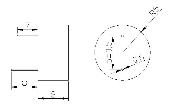 Ultrasonic Sensor FB10F-40FS-WA Dimensions