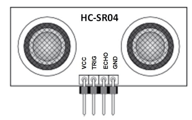 Ultrasonic Sensor HC SR04 Diagram