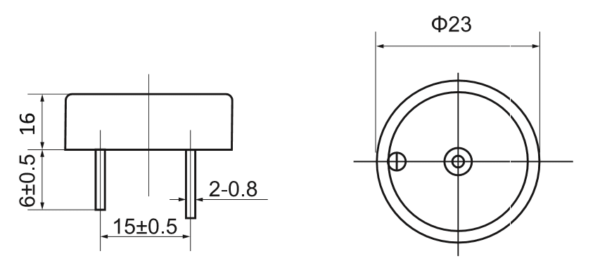 Piezo transducer 2316